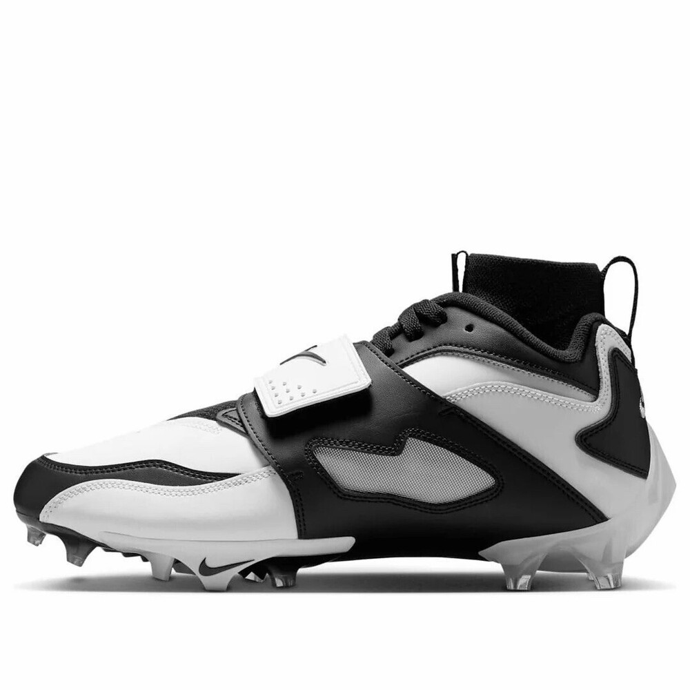 Nike Diamond Turf 93 TD Football Cleats White Black Men Size 7.5 HF5298-101